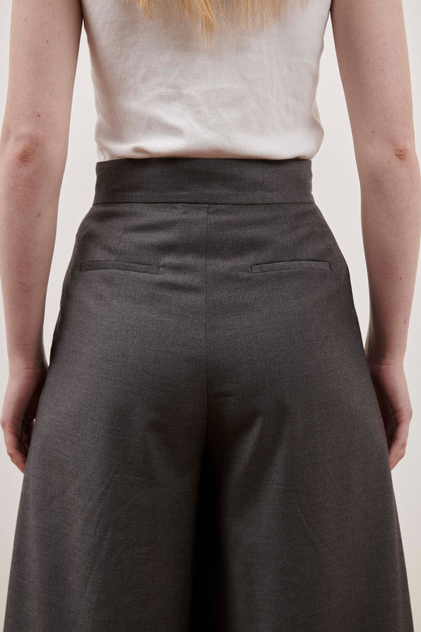 Grey Manhattan Trousers