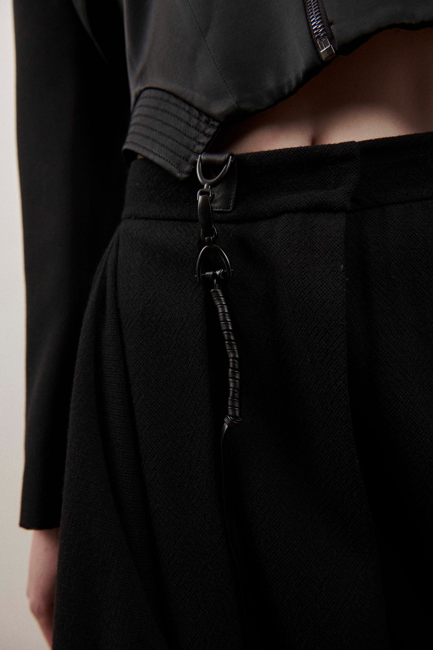 Black Bubble Skirt