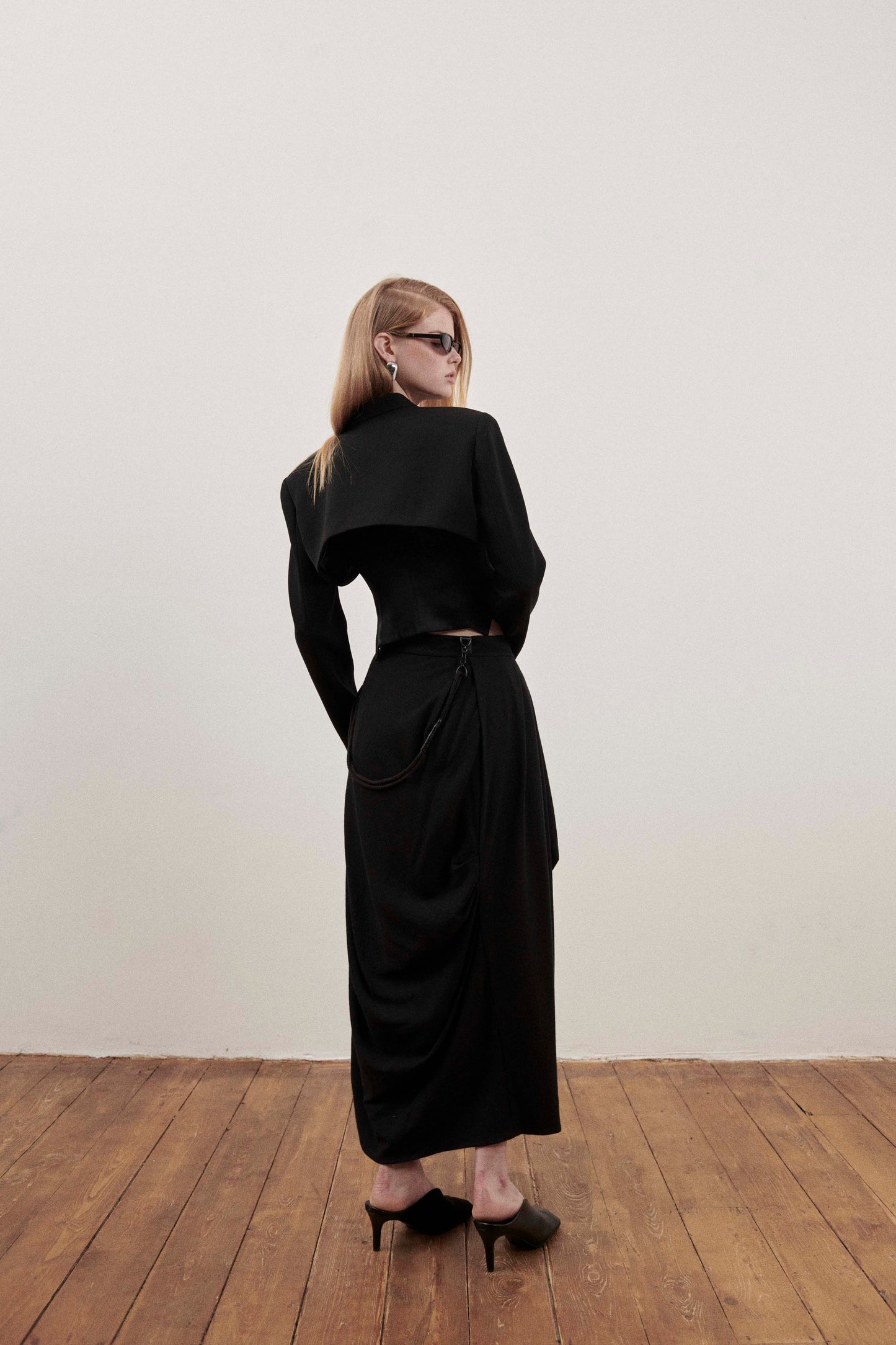 Black Bubble Skirt