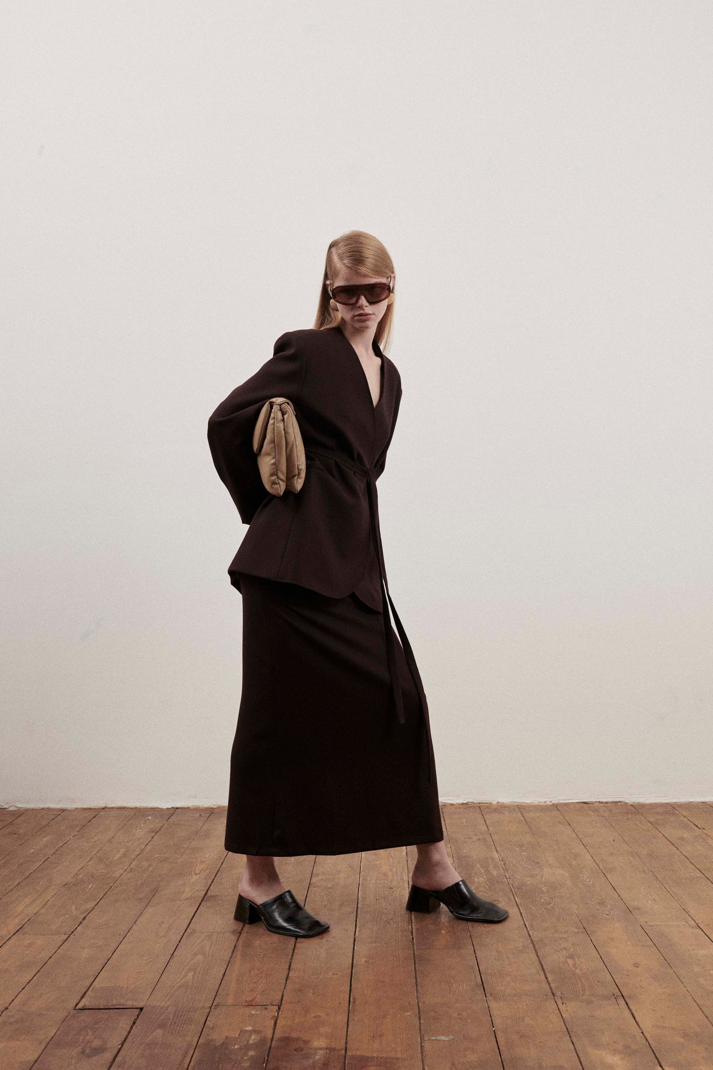 Chocolate Maxi Skirt