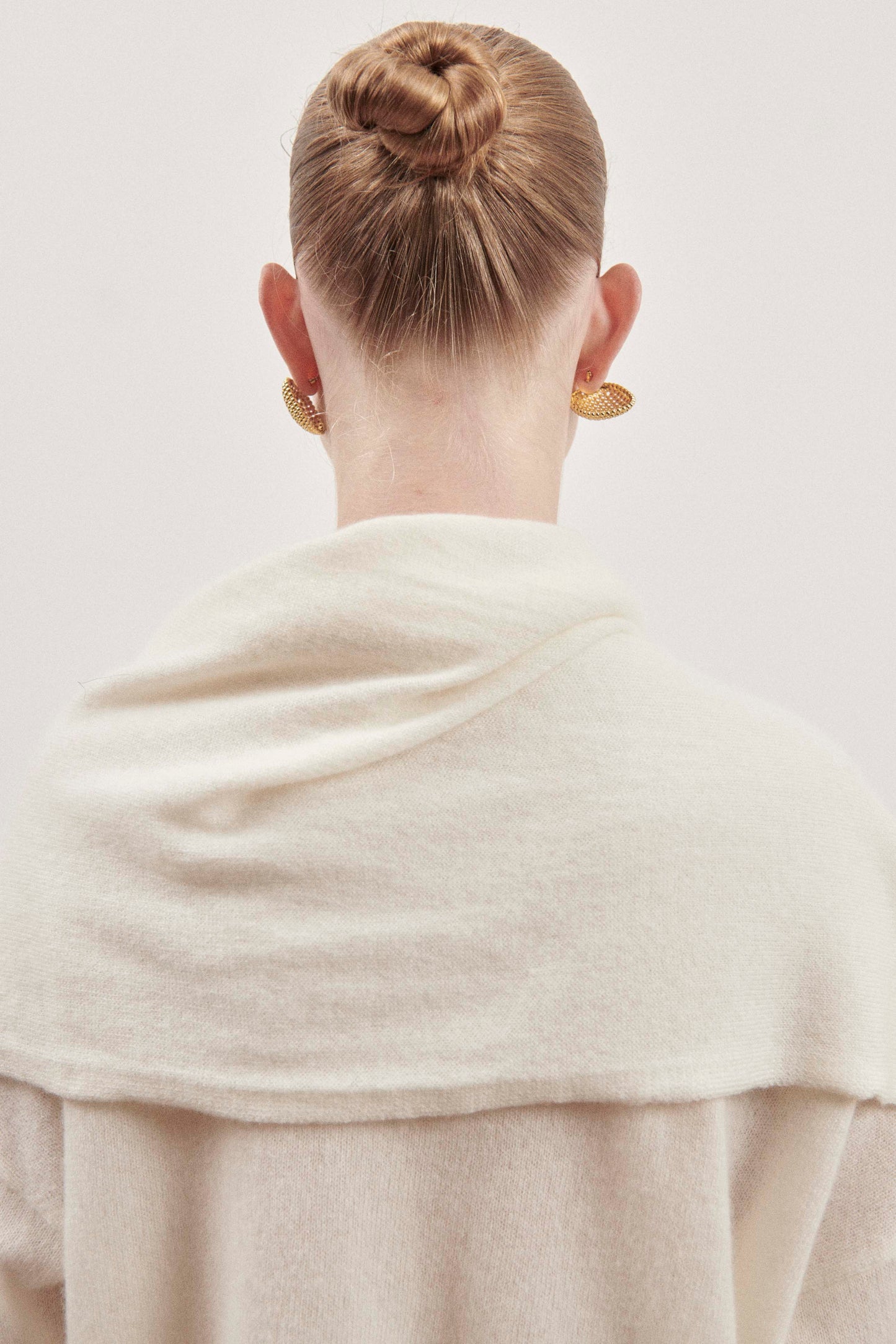 Cream Cashmere Wind Jumper