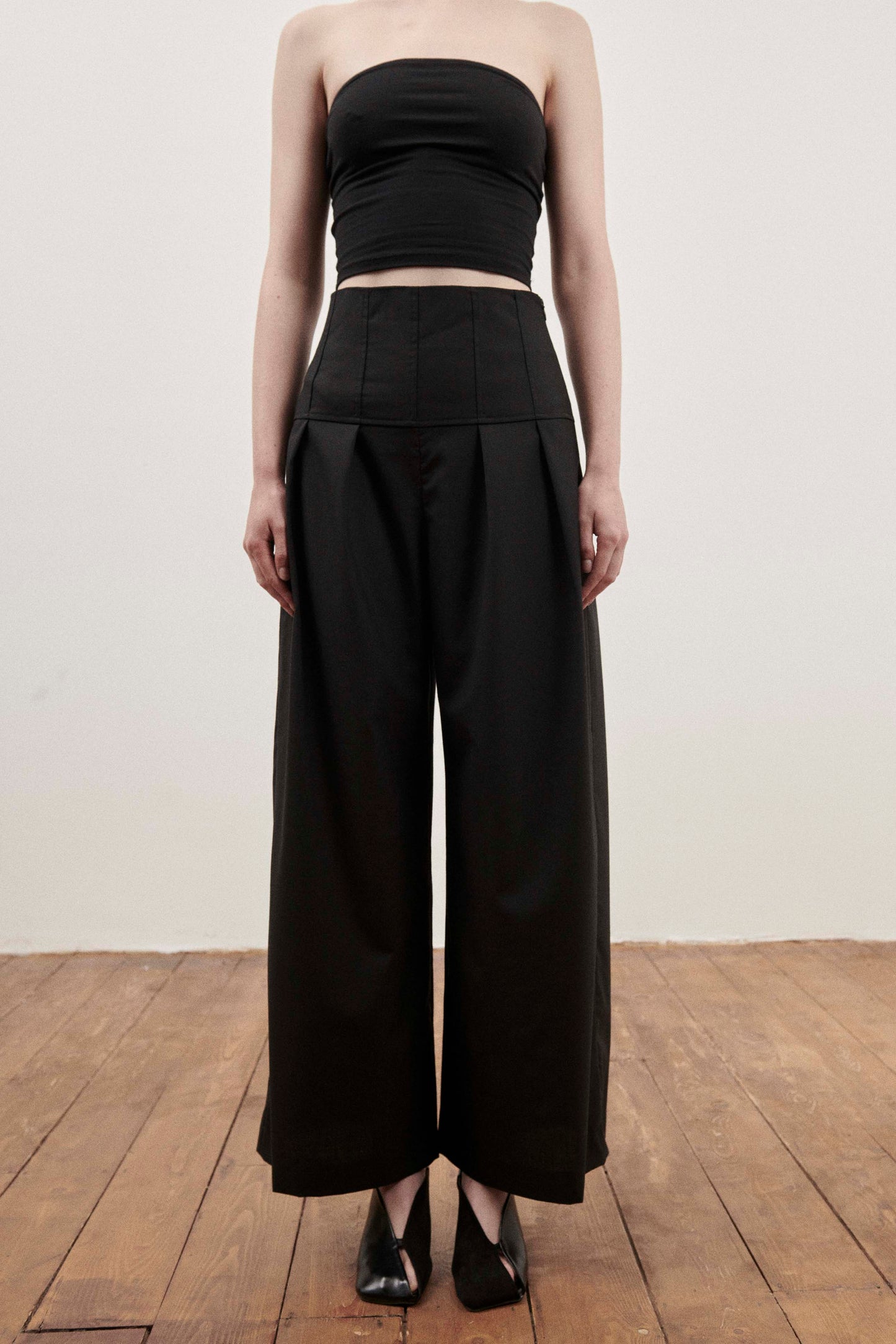 Black Corset Trousers