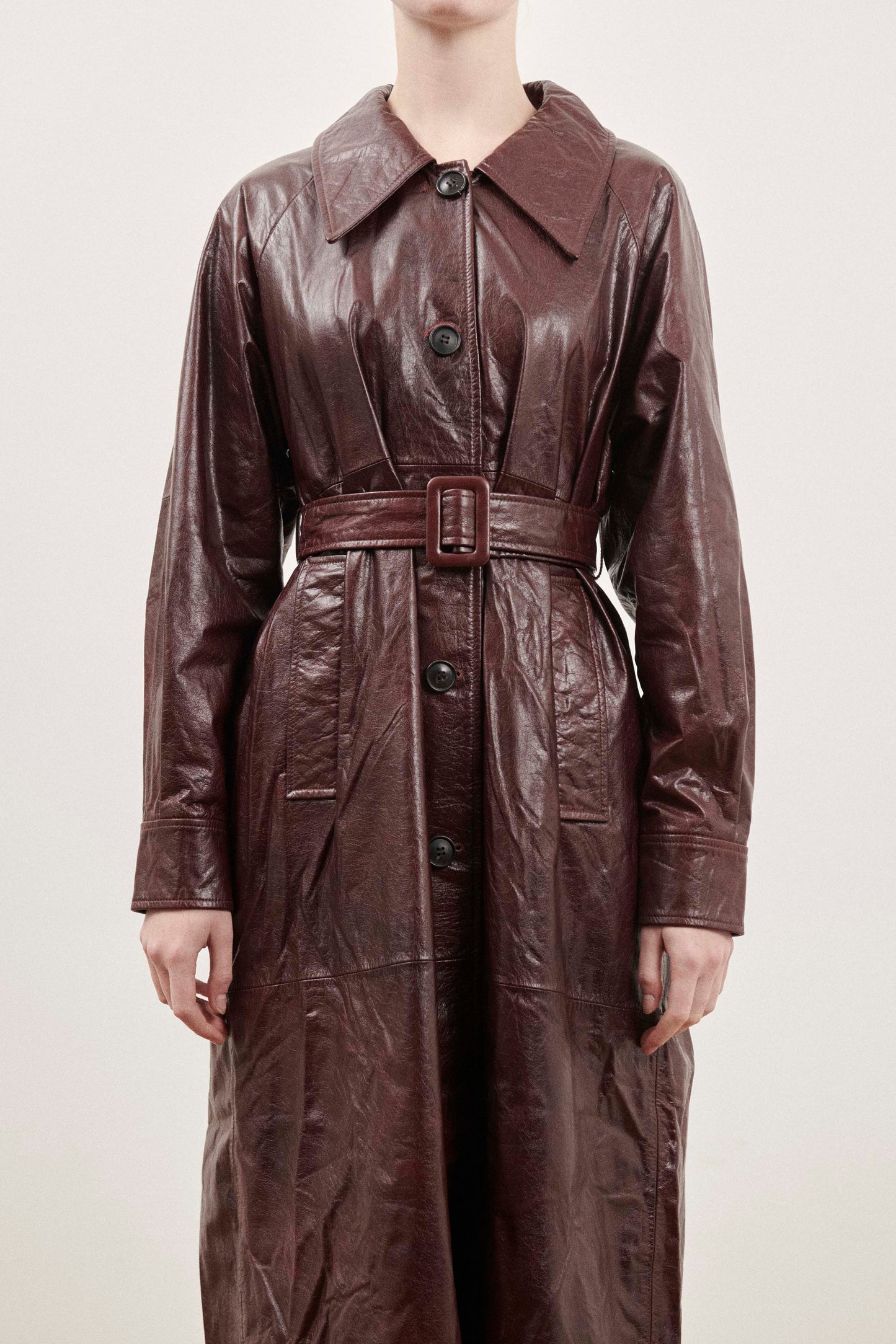 Ypres Leather Trench