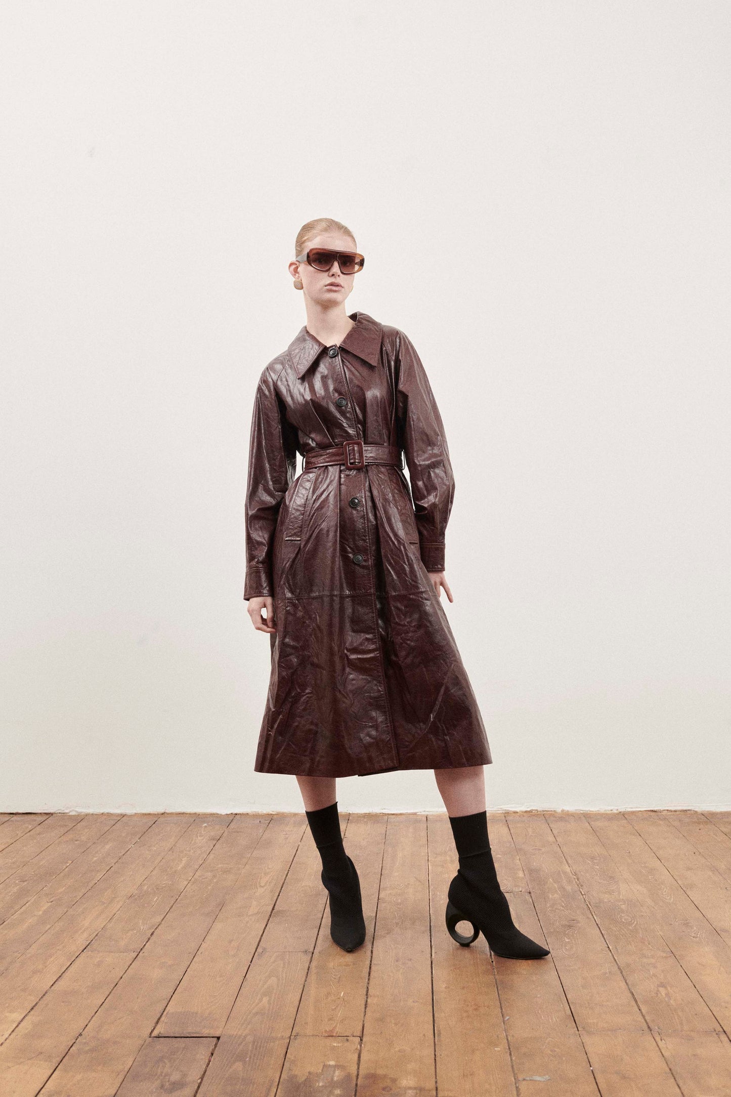 Ypres Leather Trench