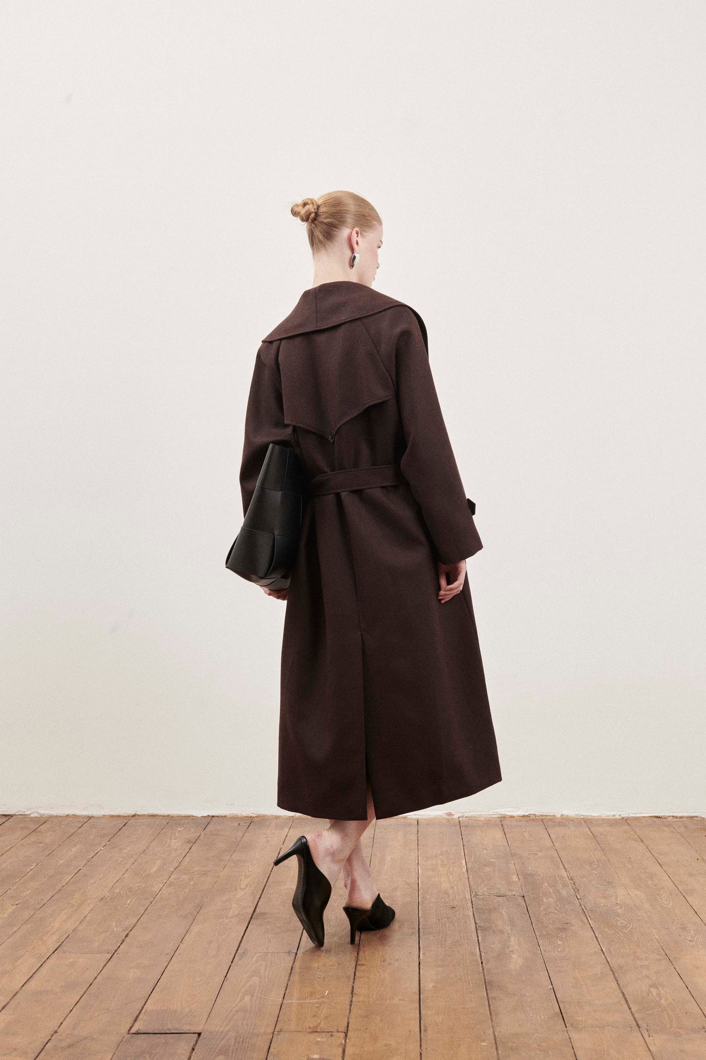 Brown Victoria Long Trench