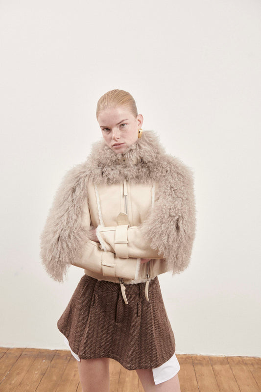 Isadora Jacket in Cream