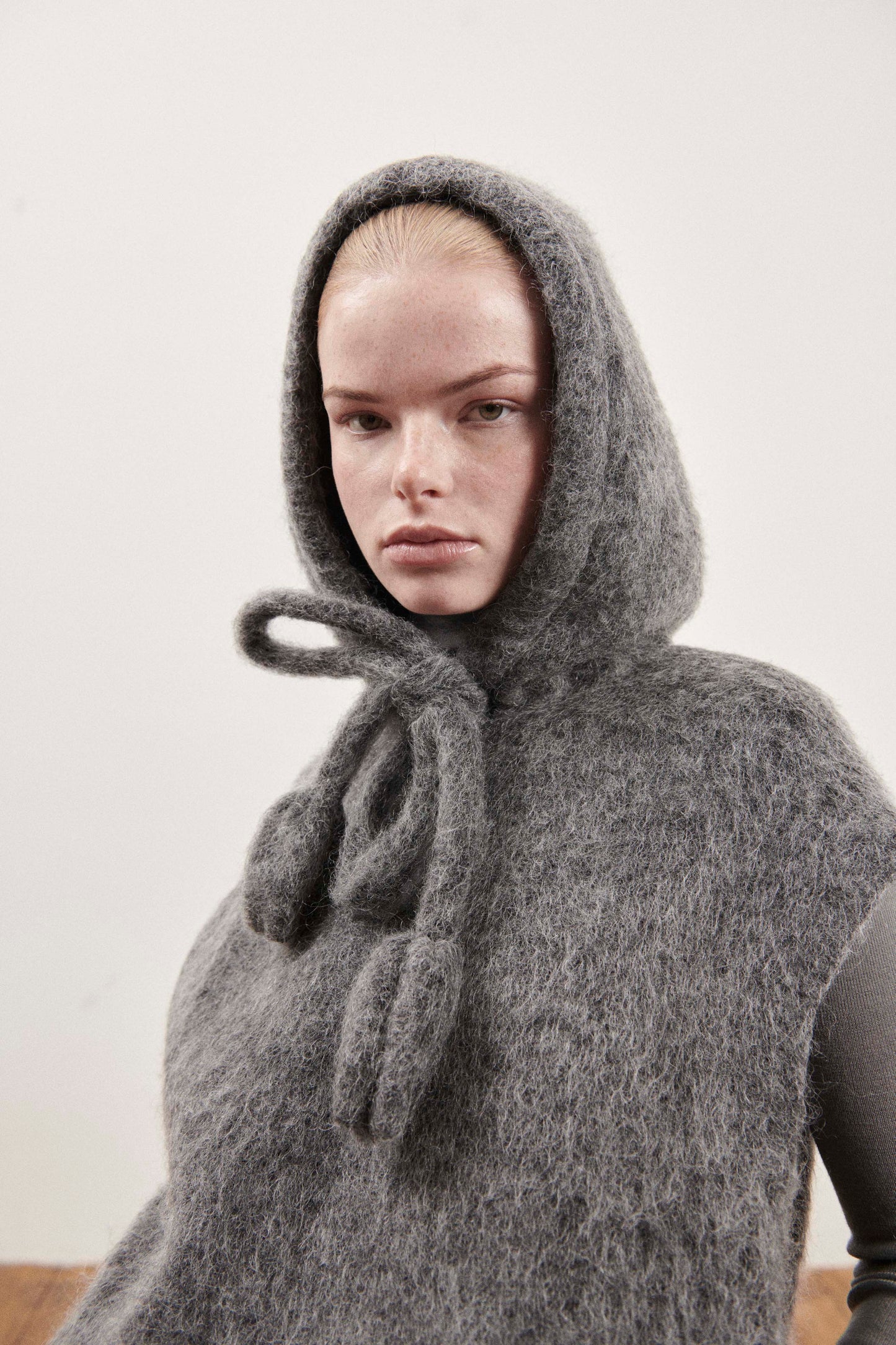 Grey Hooded Grizzly Jumper
