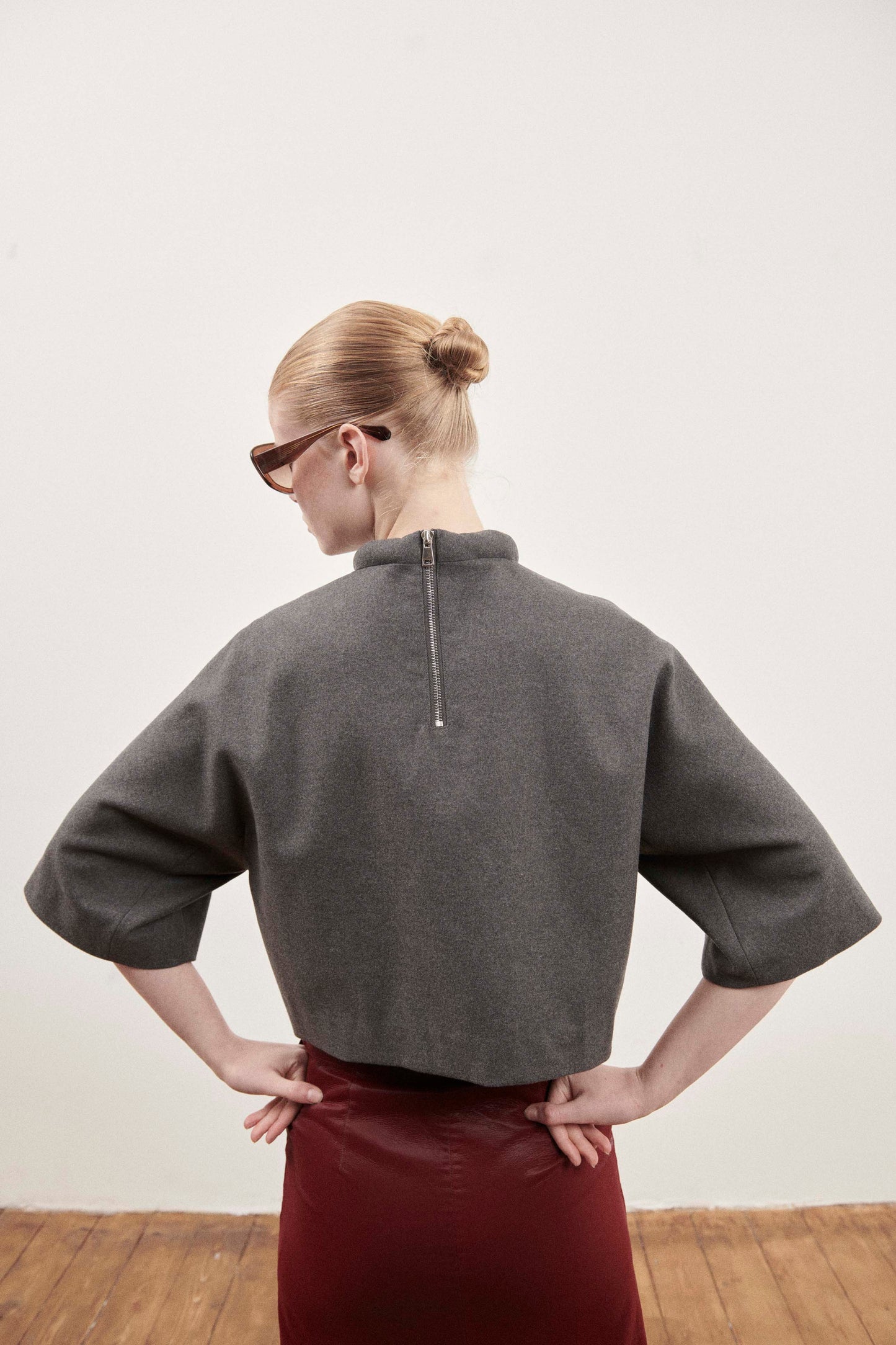 Grey Coterie Top