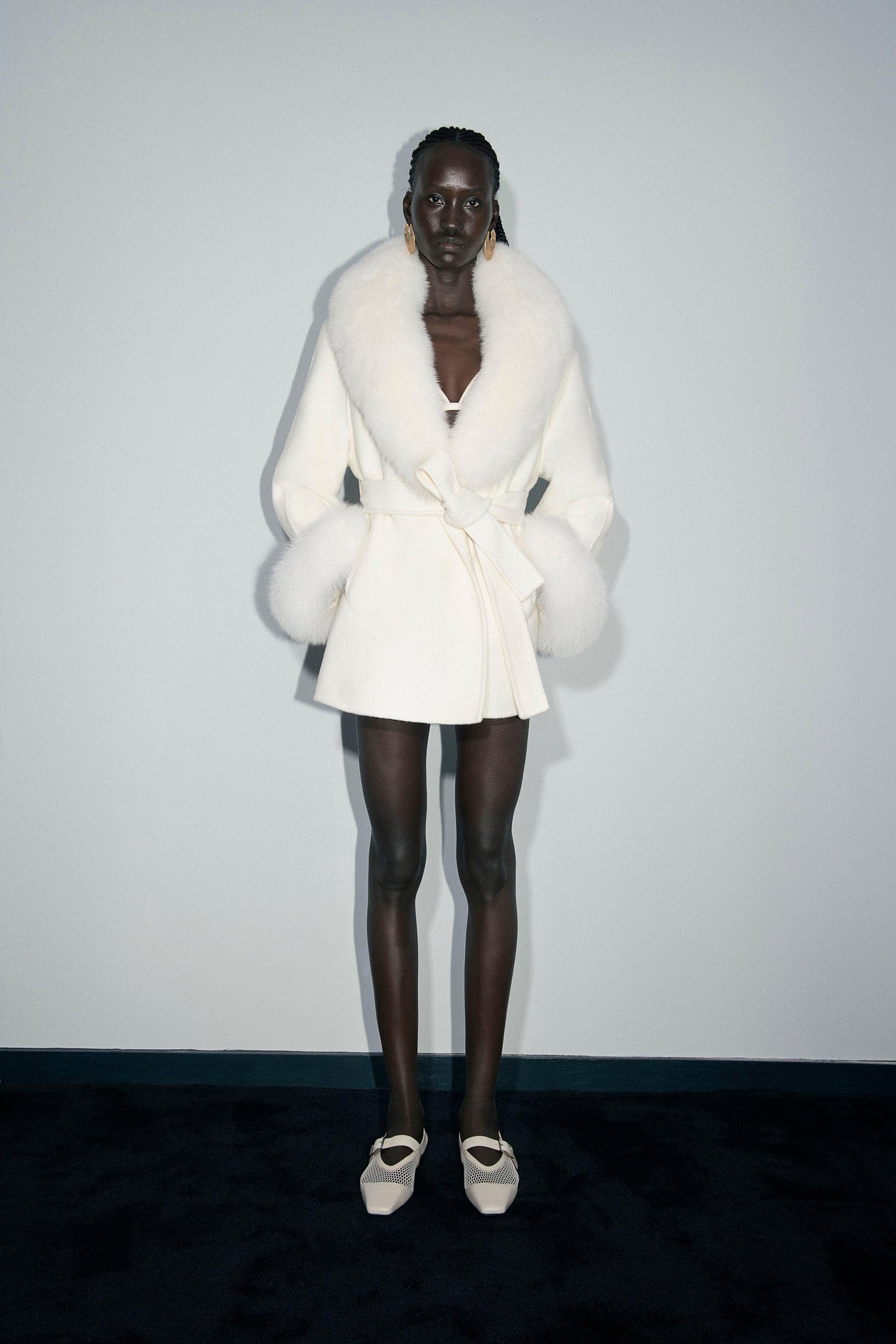 Sloane Fur Trim Jacket - Tutussie