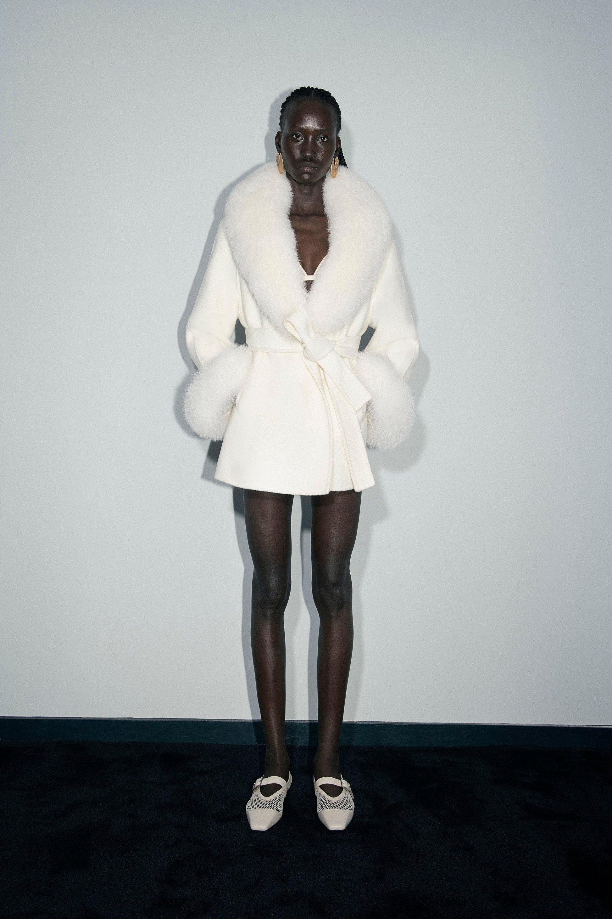 Sloane Fur Trim Jacket - Tutussie