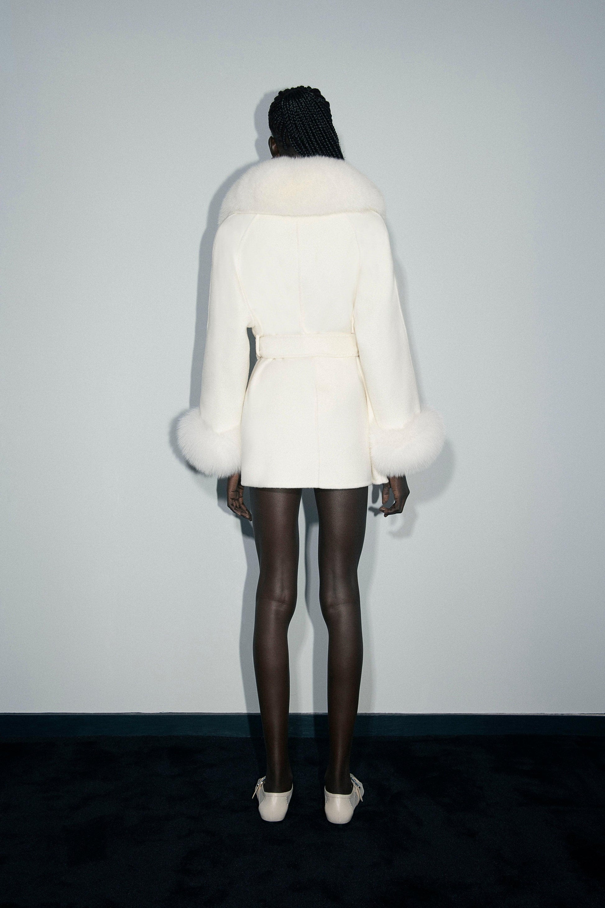 Sloane Fur Trim Jacket - Tutussie