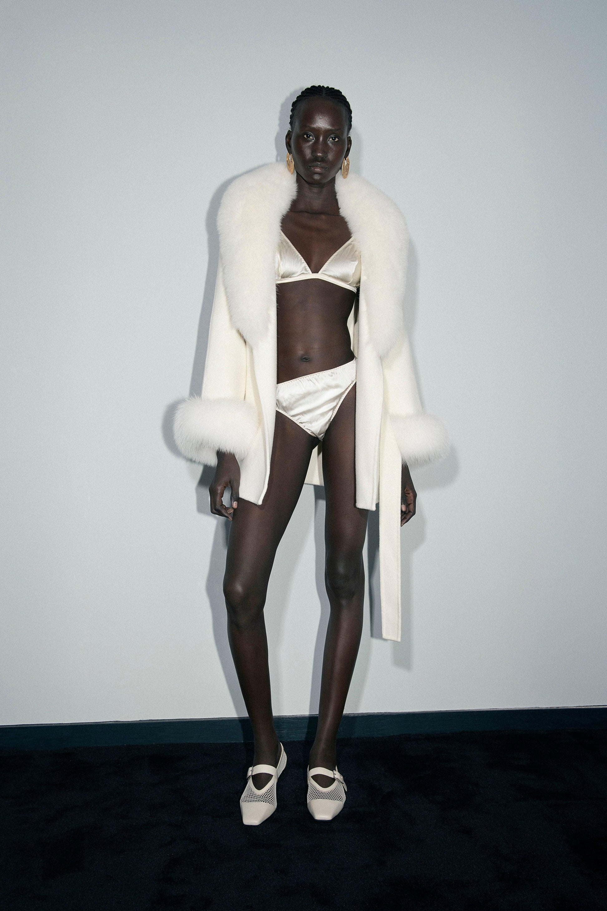 Sloane Fur Trim Jacket - Tutussie