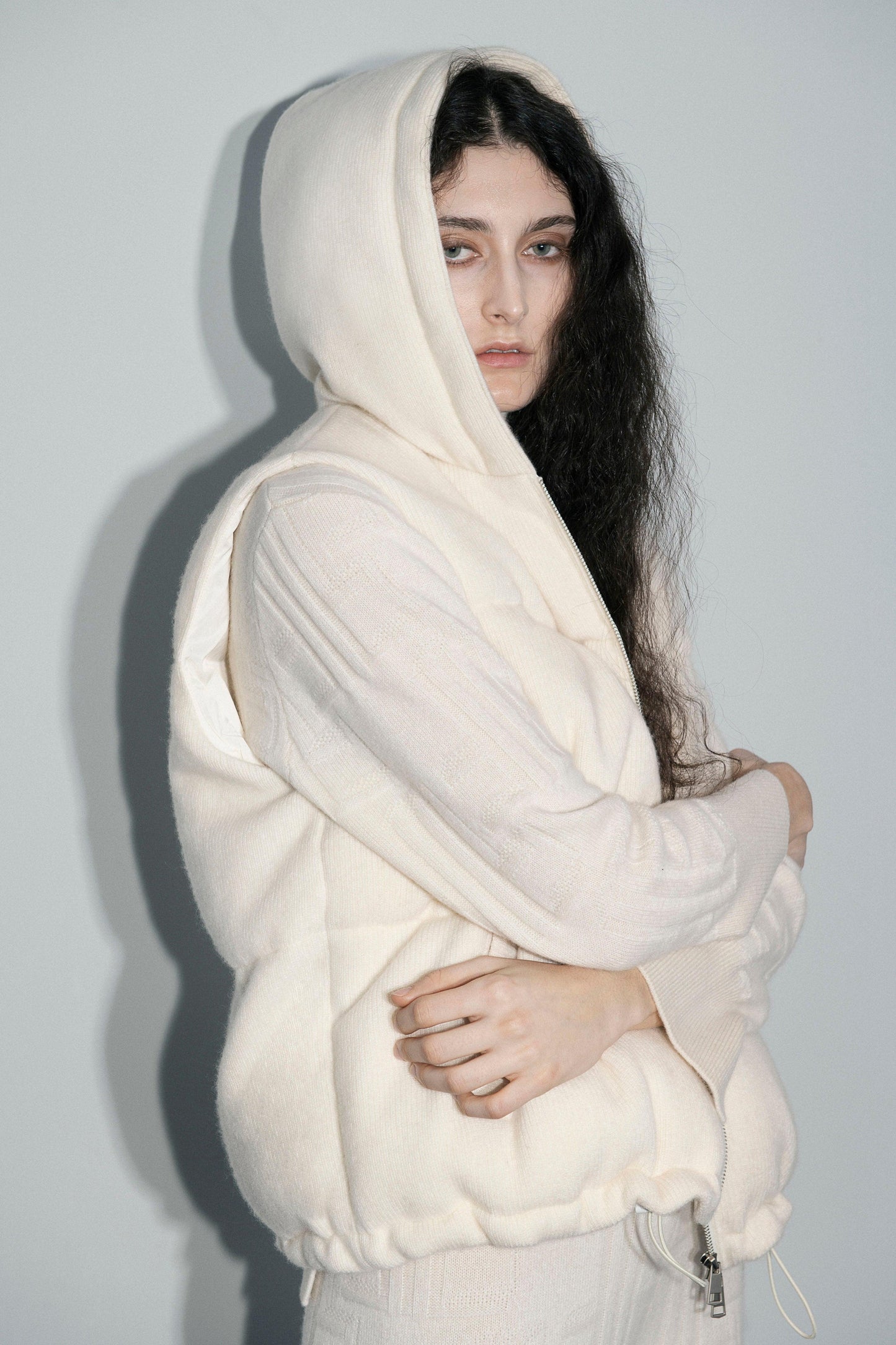 Cashmere Puffer Vest - Tutussie