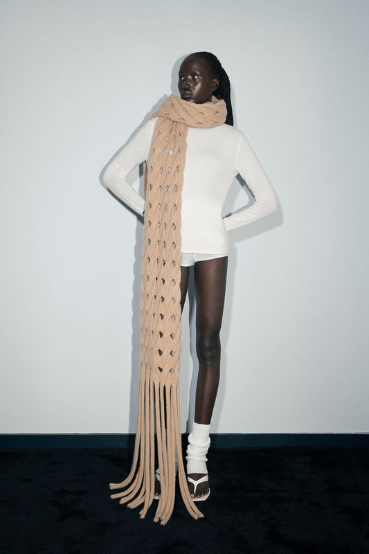 Lattice Cashmere Scarf - Tutussie