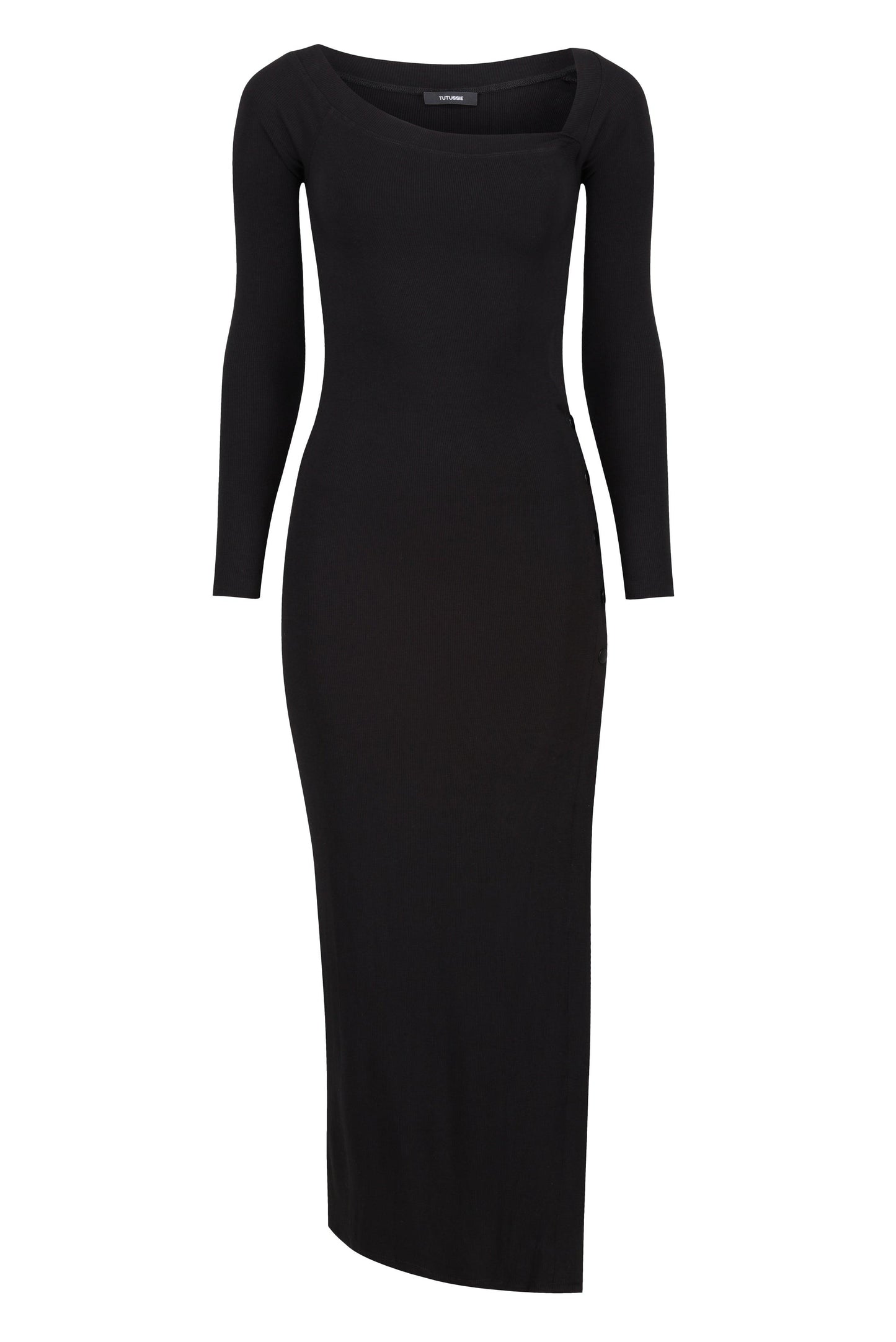 Asymmetric Dress in Cotton