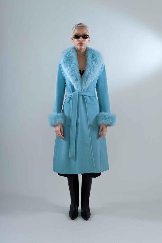 Madeline Coat in Cashmere - Tutussie