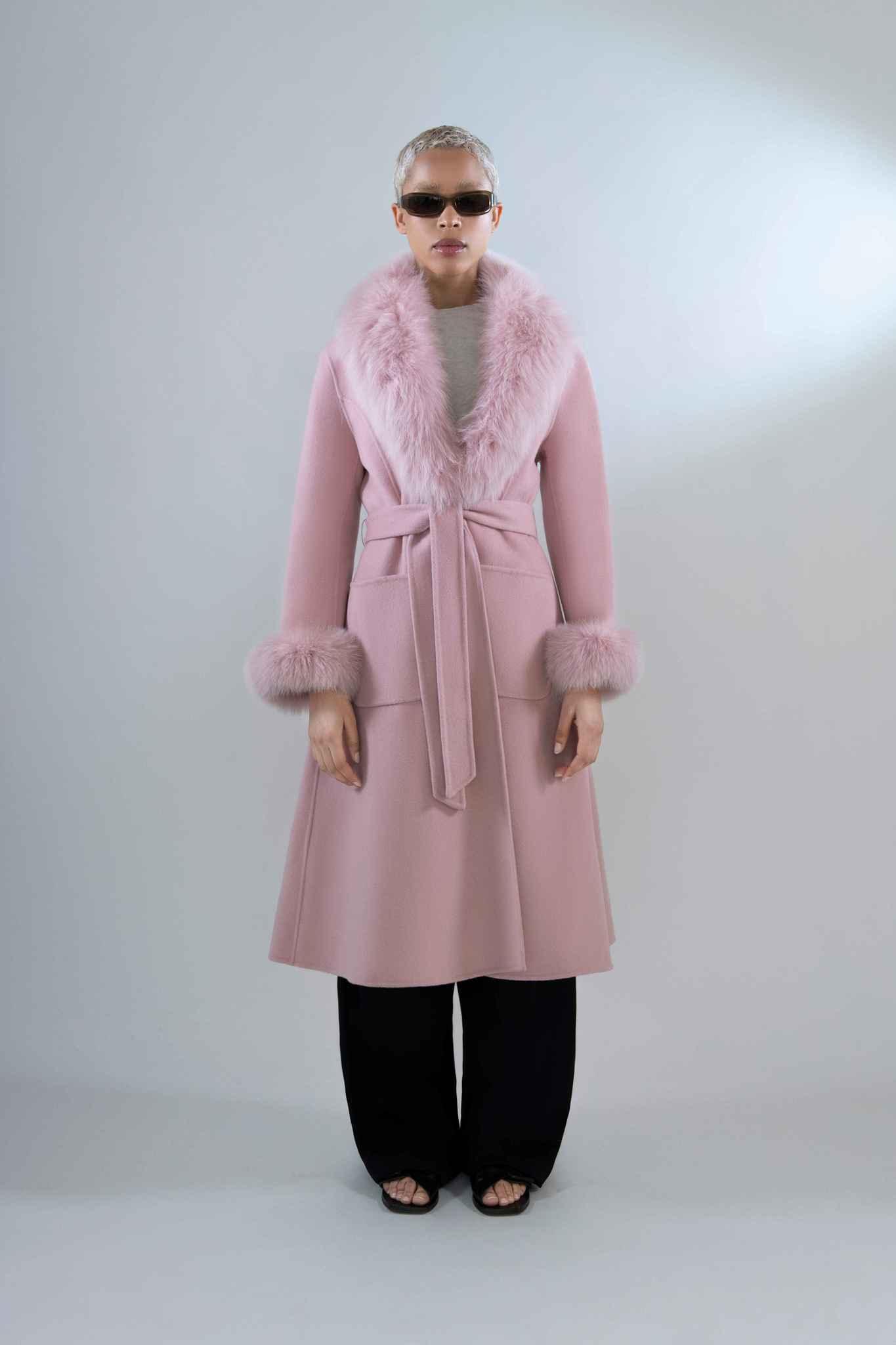 Madeline Coat in Cashmere - Tutussie