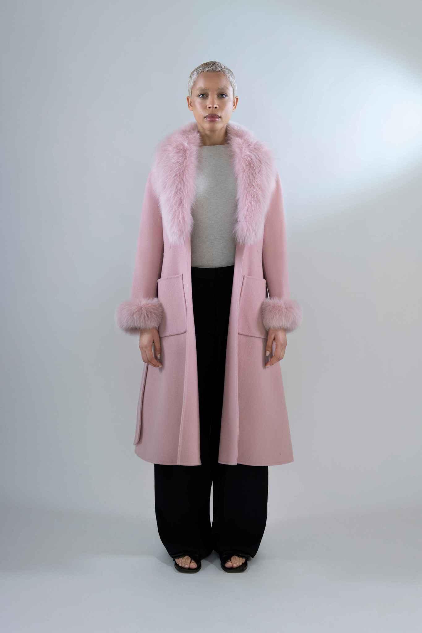 Madeline Coat in Cashmere - Tutussie