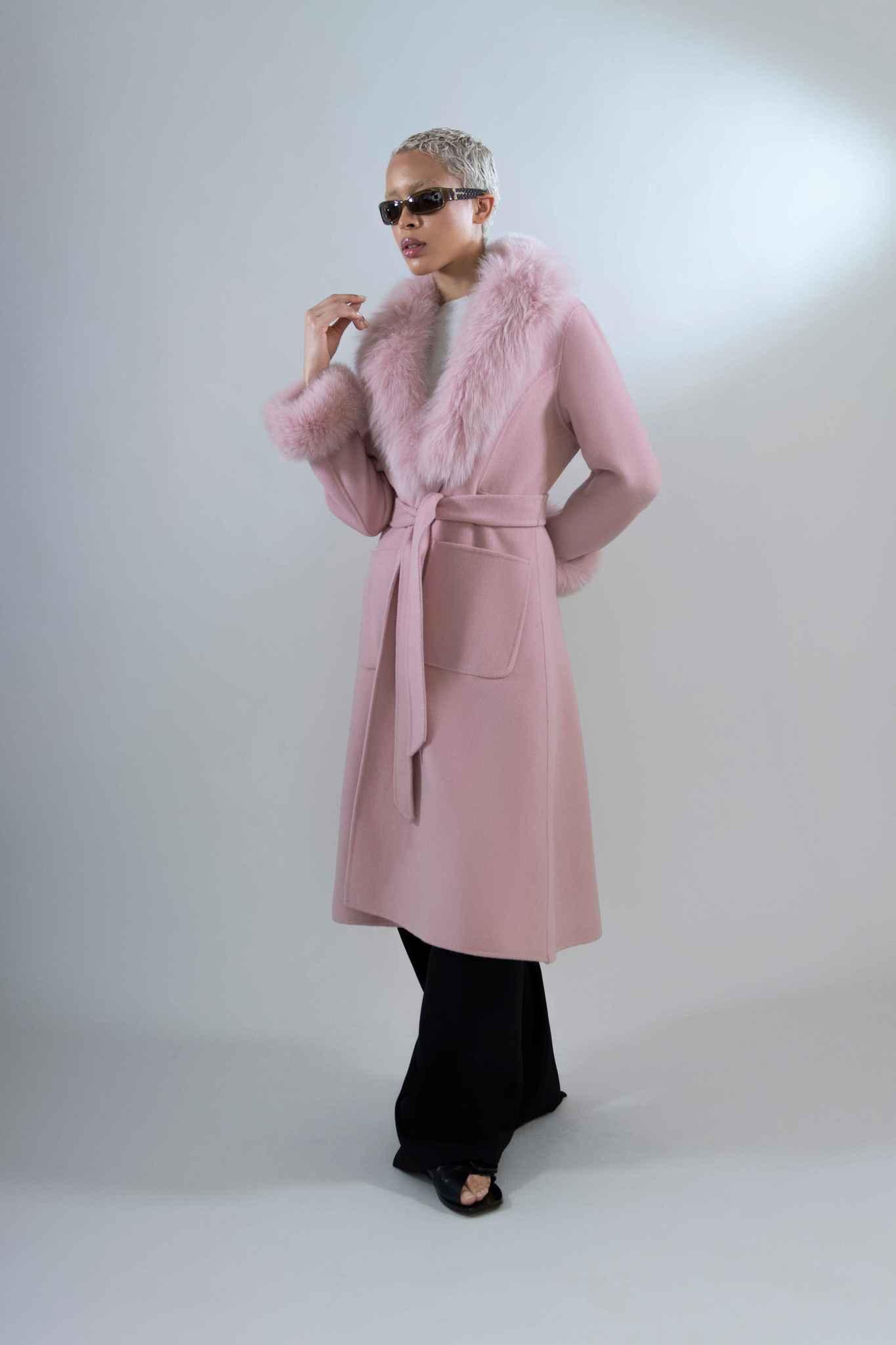 Madeline Coat in Cashmere - Tutussie