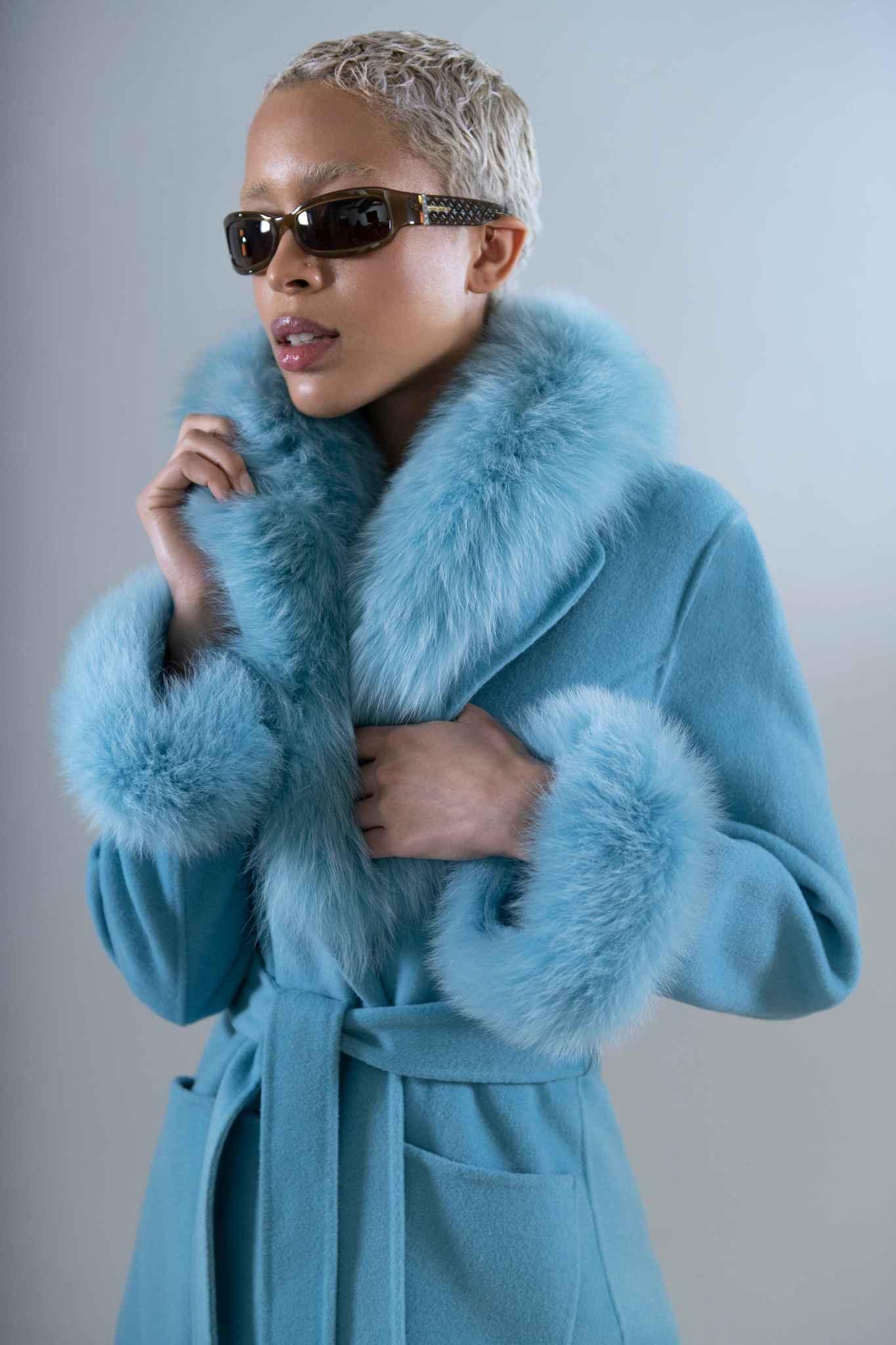 Madeline Coat in Cashmere - Tutussie