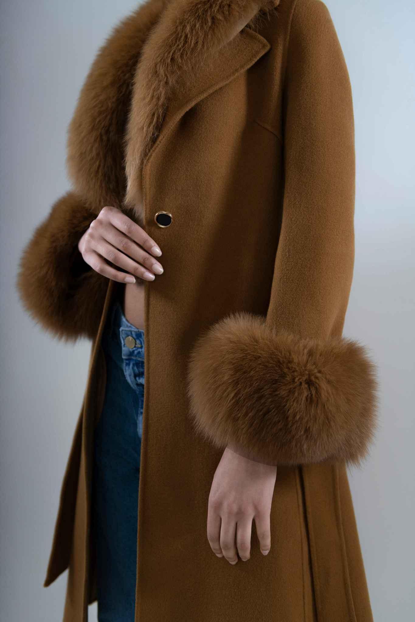 Devon Coat in Cashmere - Tutussie
