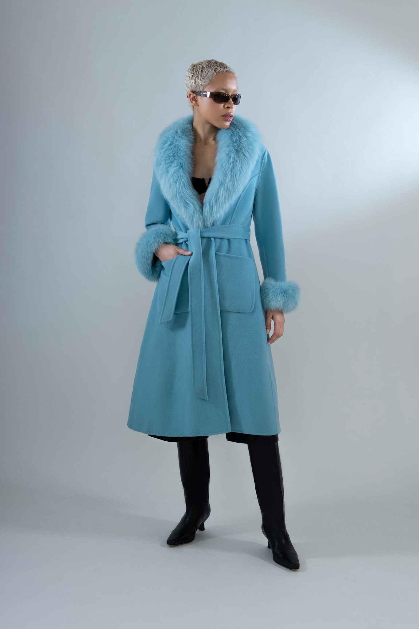 Madeline Coat in Cashmere - Tutussie