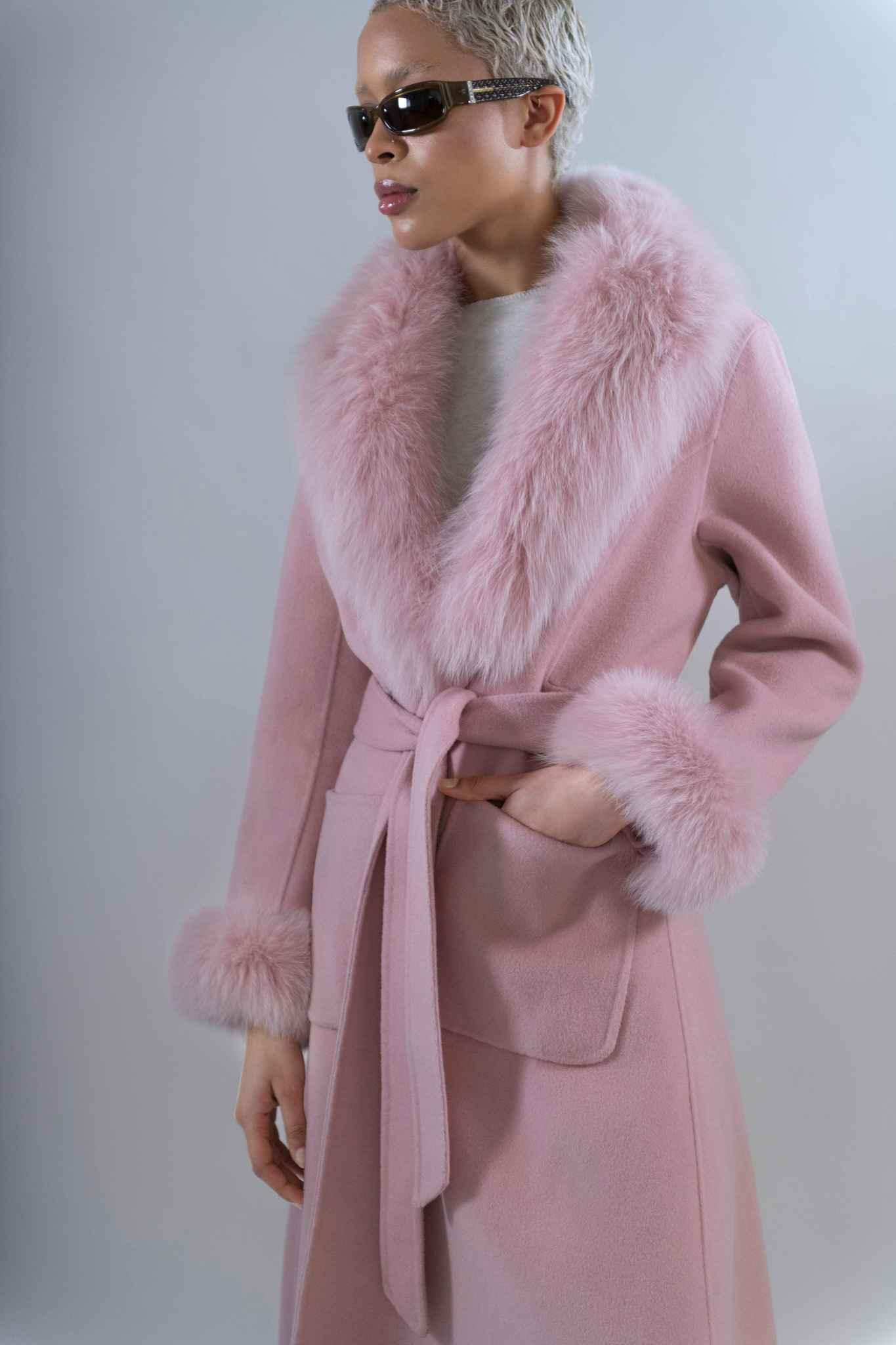 Madeline Coat in Cashmere - Tutussie
