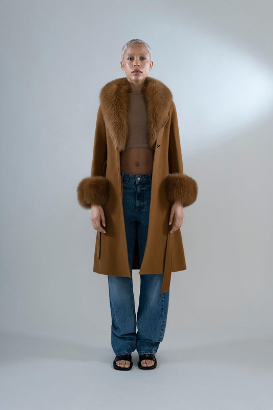Devon Coat in Cashmere - Tutussie