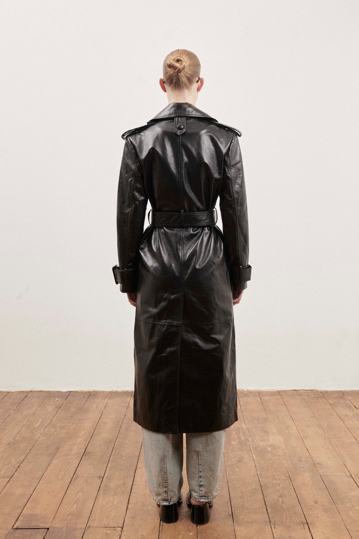 Marne Leather Trench