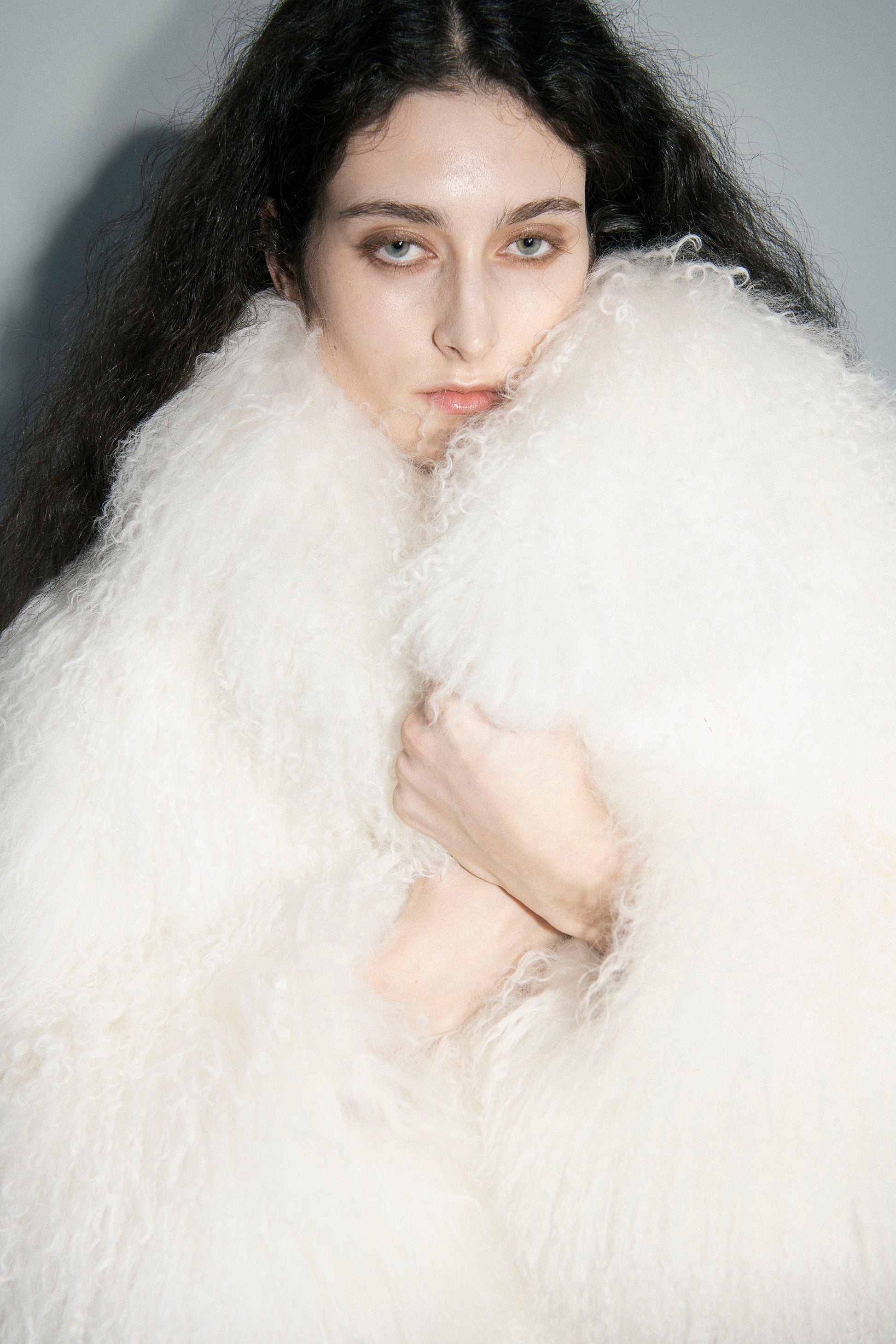 Rene Mongolian Sheep Fur Coat - Tutussie