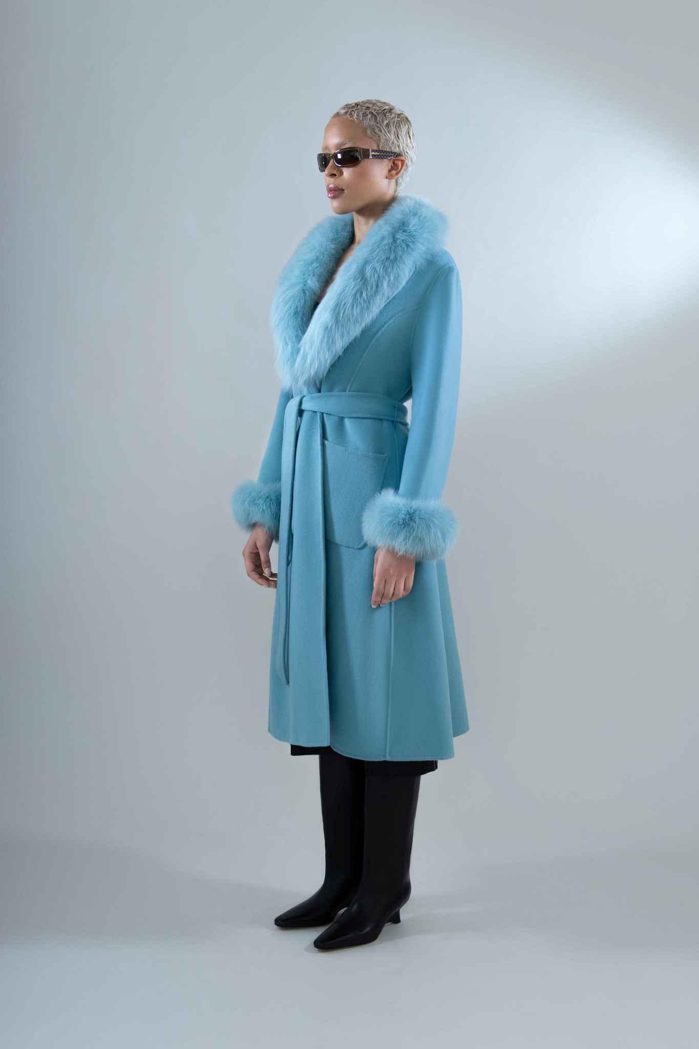 Madeline Coat in Cashmere - Tutussie